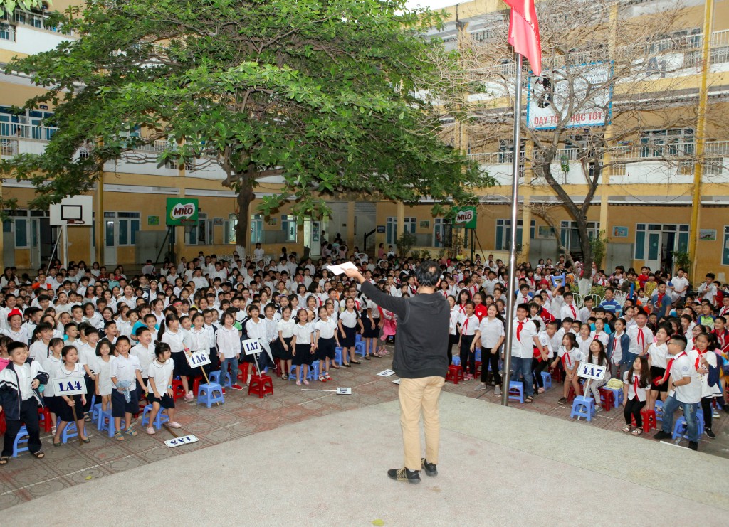 English Event in Thanh Cong B Primary school, April 2019 - Schools Elite